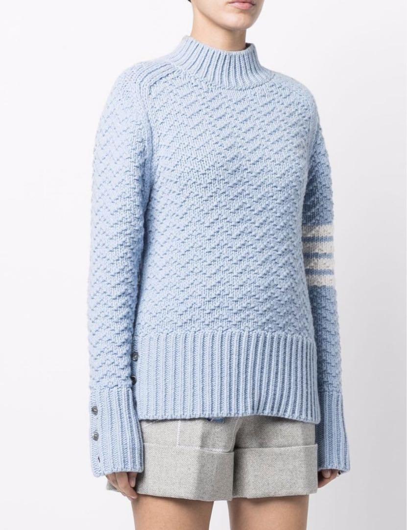 定価22万円 THOM BROWNE 4BAR プルオーバー ニットセーター36