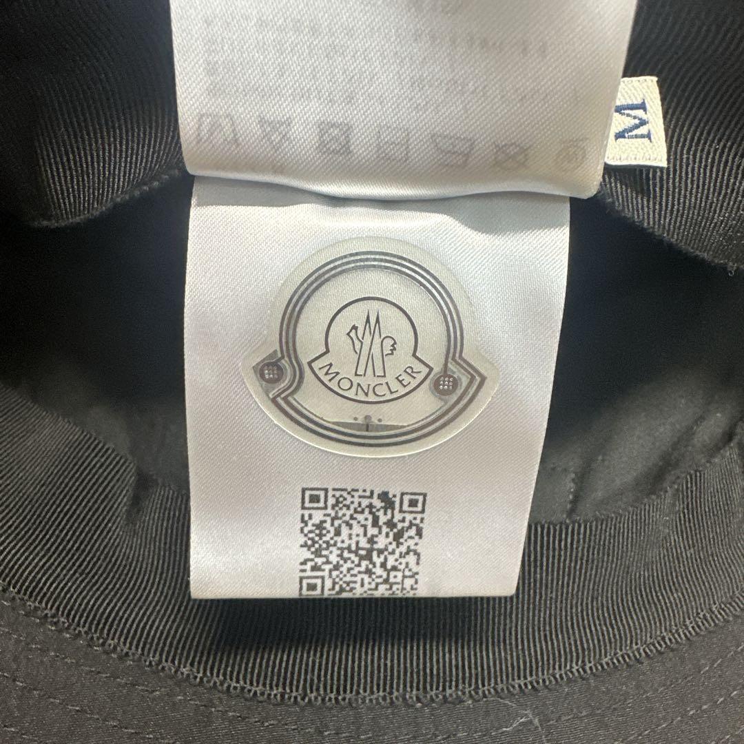 MONCLER ブラック バケットハット M