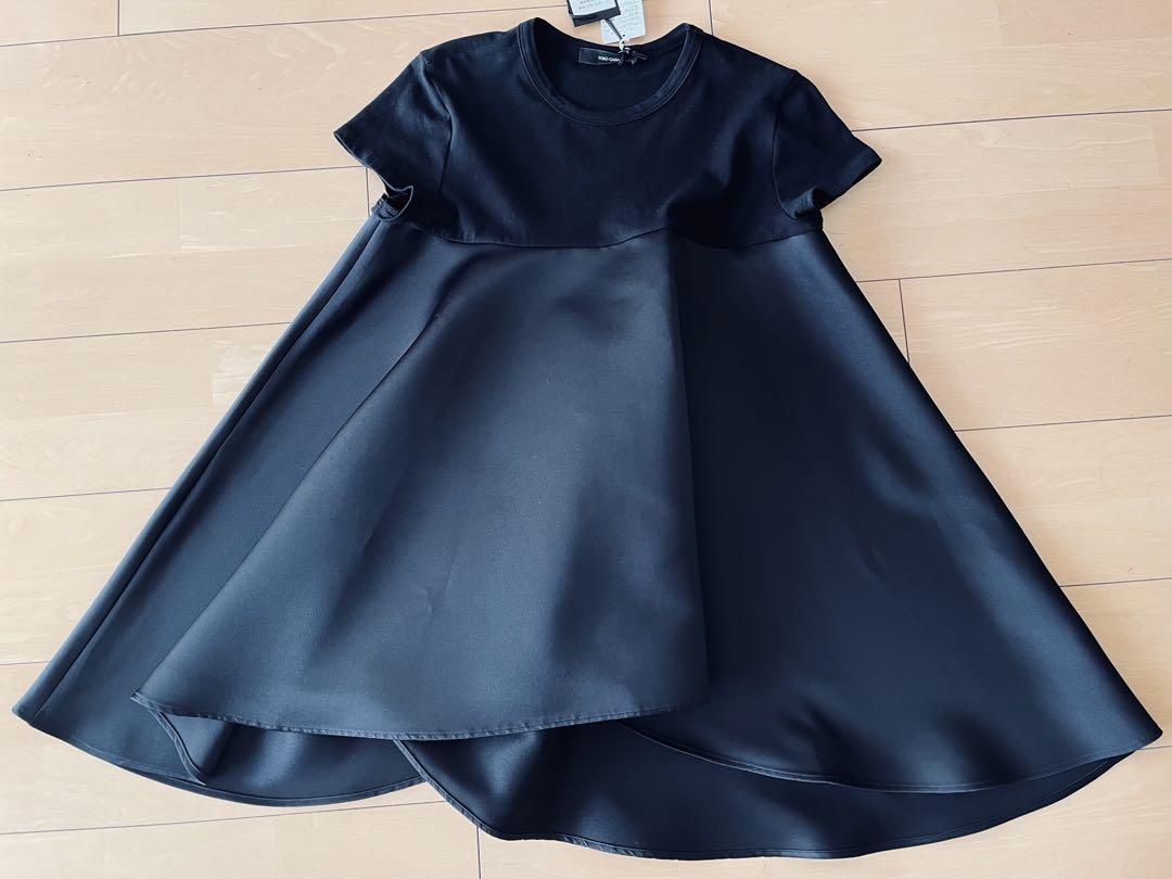 【新品タグ付】YOKOCHAN ヨーコチャン　Aラインカットソー　ペプラム