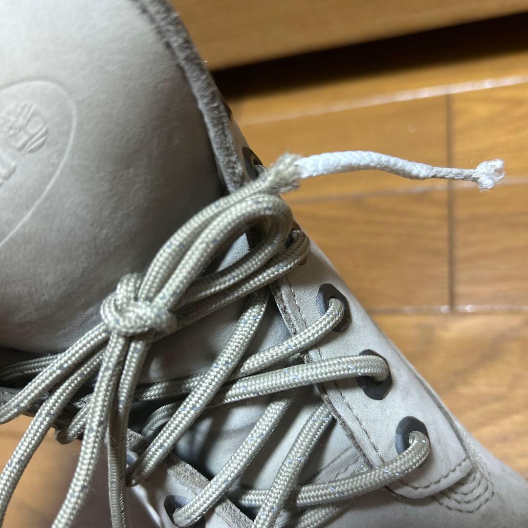 Timberland オフホワイト ワークブーツ