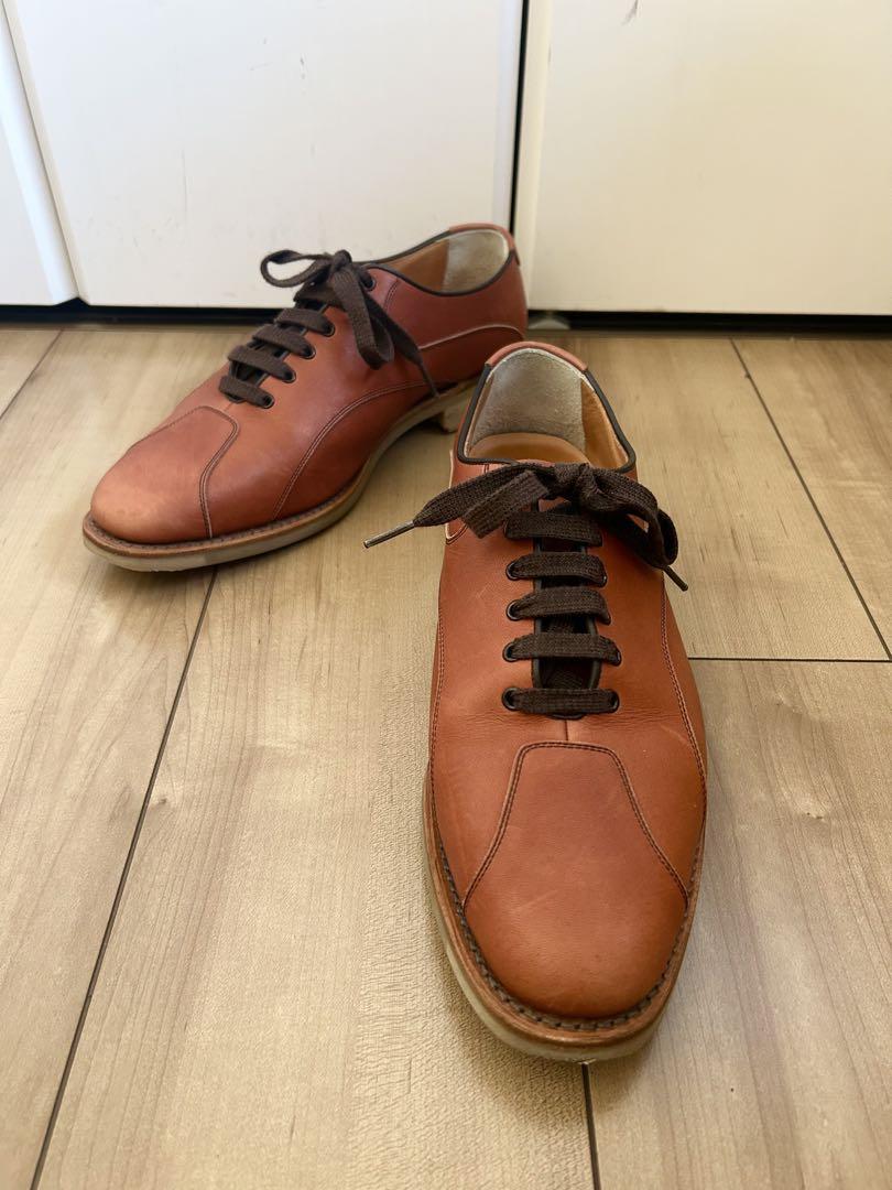 【極美品】SCOTCHGRAIN スコッチグレインレザースニーカー 25