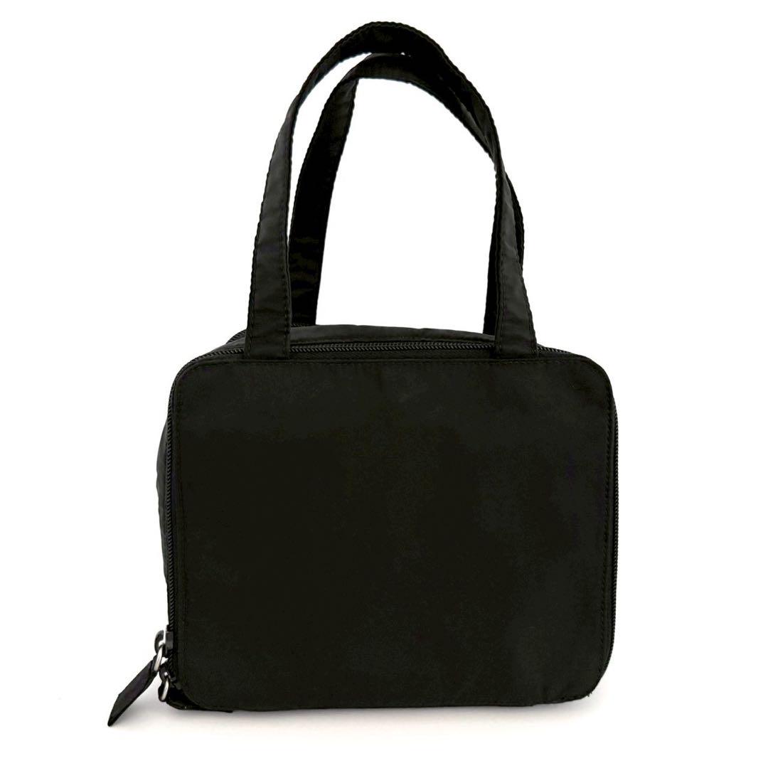 【極美品】PRADA プラダ ナイロン バニティ ハンドバッグ 二層 1115 PRADA ナイロン バッグ