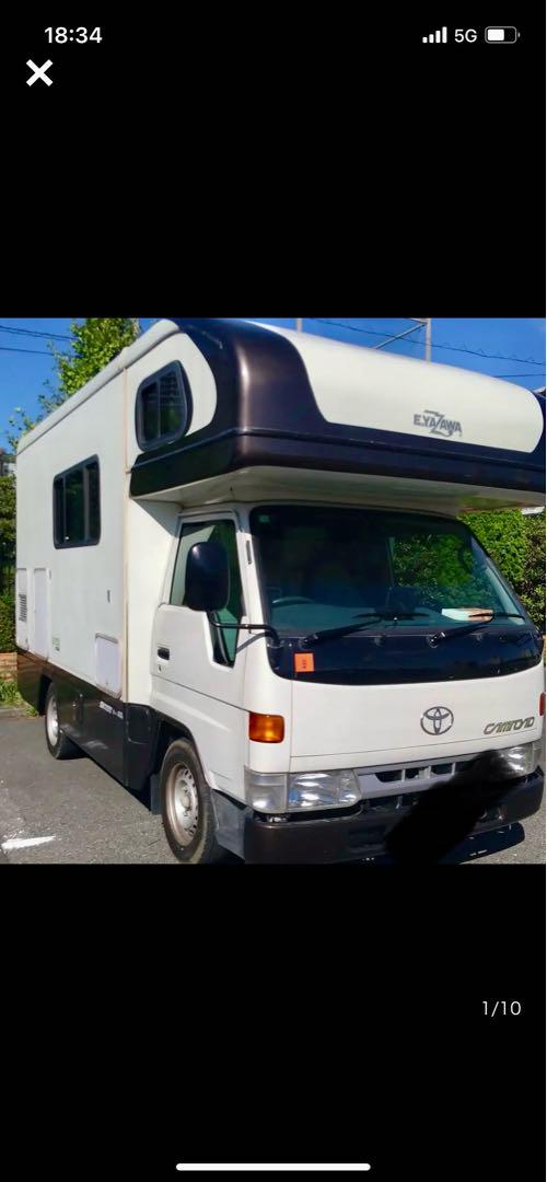トヨタ カムロード 車検令和9年4月 バッテリー新品 室内エアコン 発電機