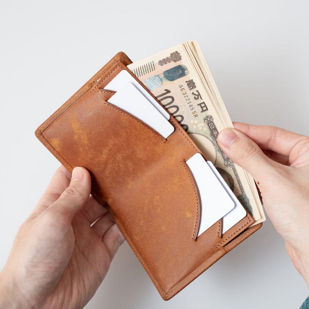 SEASAR Integral 二つ折り財布 プエブロレザー コニャック SEASAR Integral 二つ折り財布 プエブロレザー コニャック