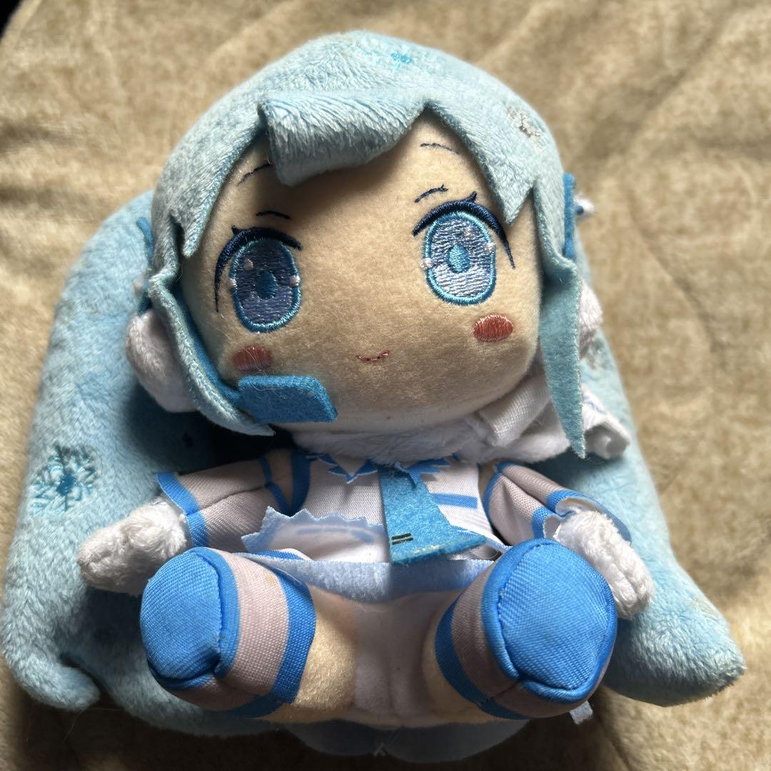 初音ミク 雪だるま ぬいぐるみ お知らせ】雪ミクぬいぐるみ2012年ver＜2種＞が11末頃より全国の