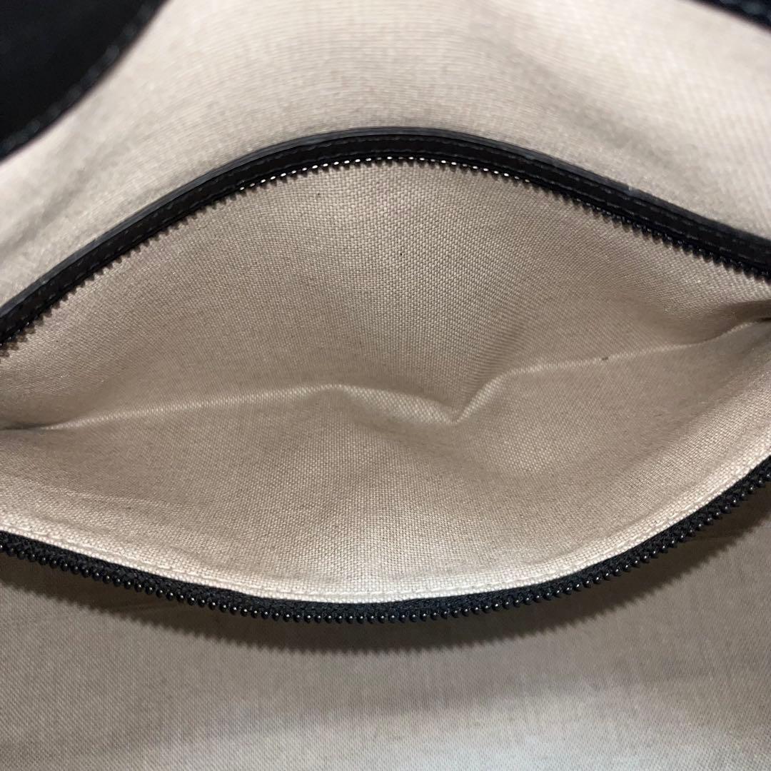 ジミーチュウ　Webb　トートバッグ　2way　レザー　黒　ブラック　JC金具