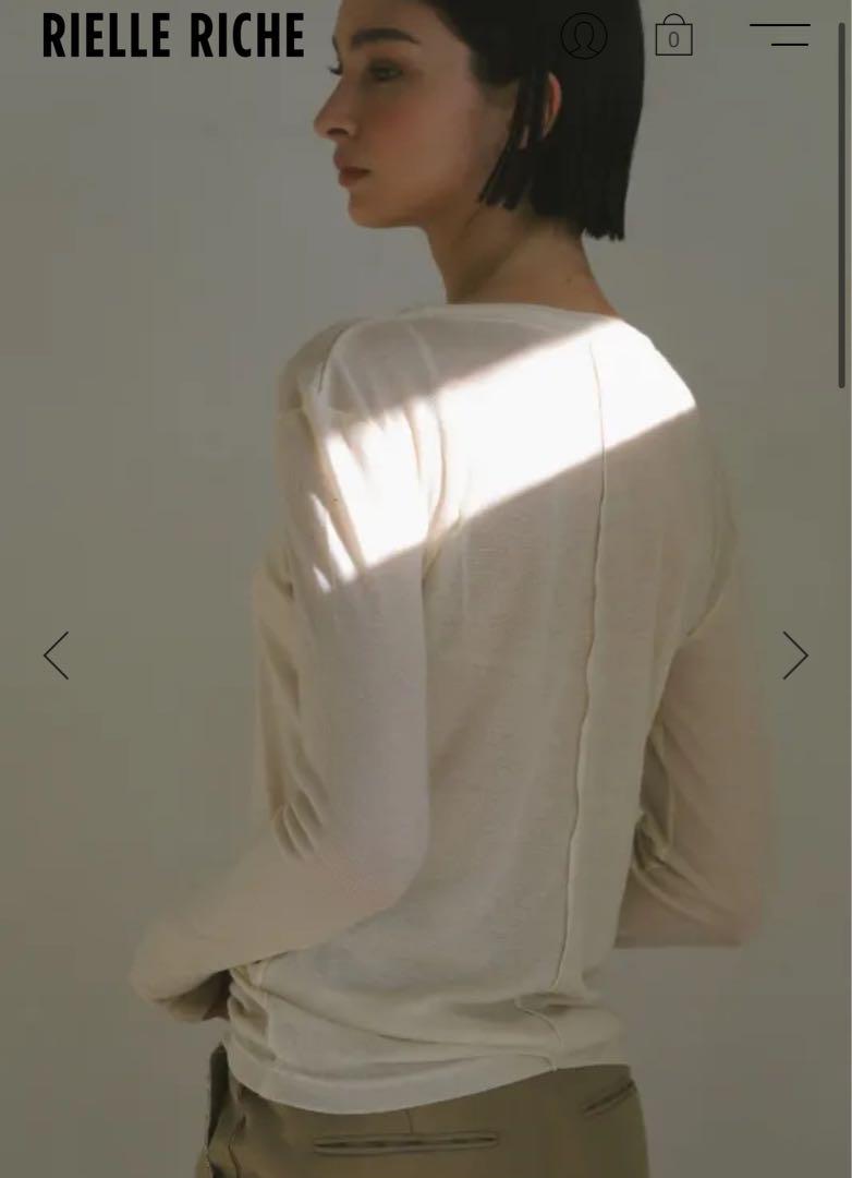 rielleriche リエルリシェSheerLongTshirt