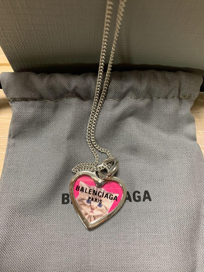 BALENCIAGA DARLING ネックレス シルバー 完売