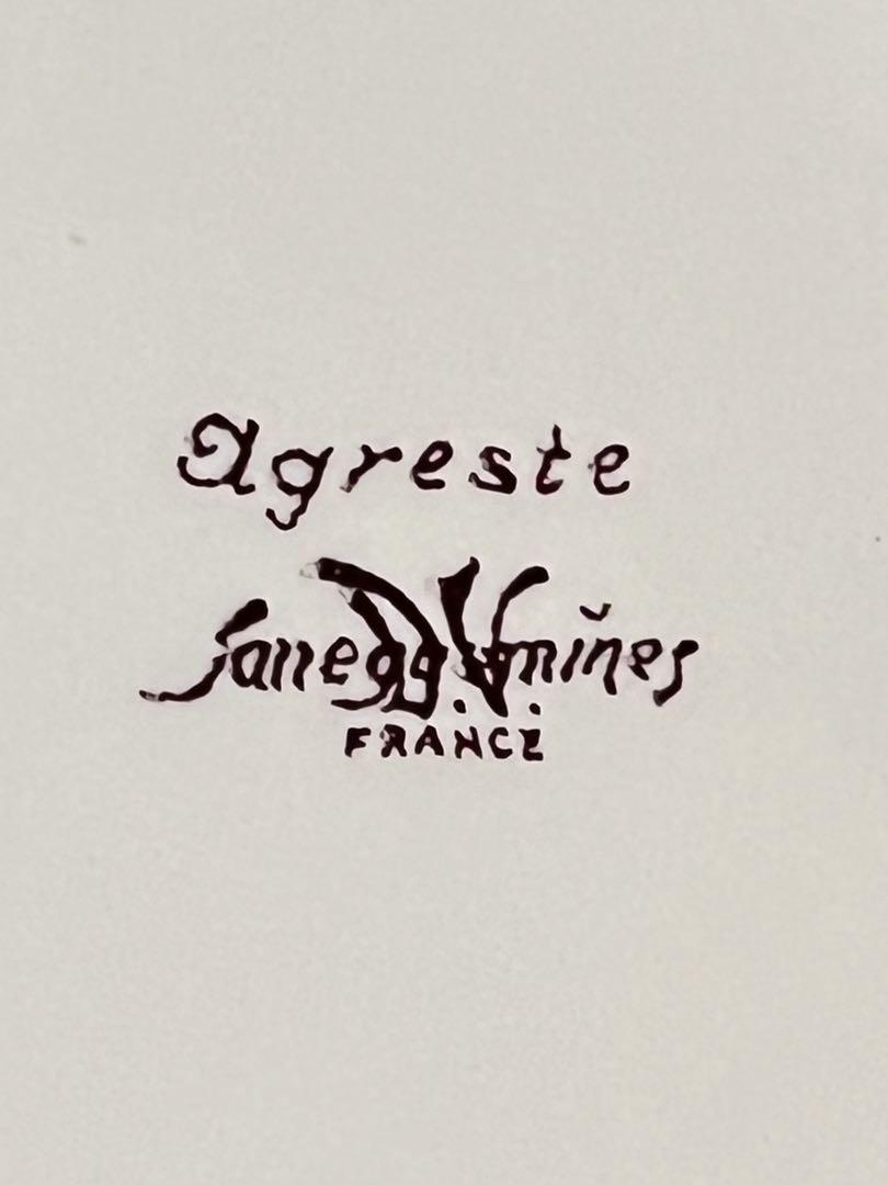 【美品】SARREGUEMINES Agreste 大きなレクタングル 3239