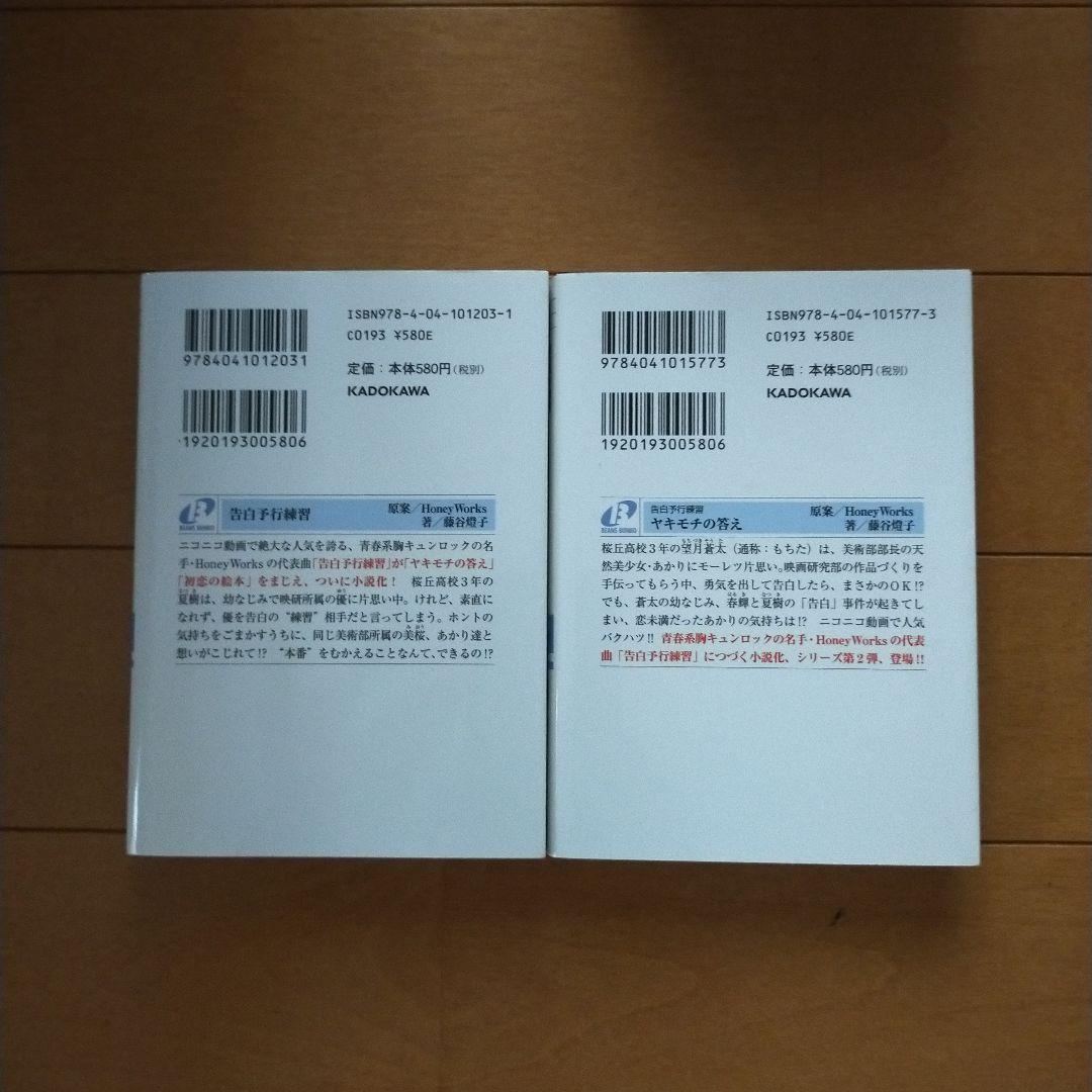 告白予行練習 ヤキモチの答え 小説 メルカリ 告白予行練習 ヤキモチの答え 小説 メルカリ