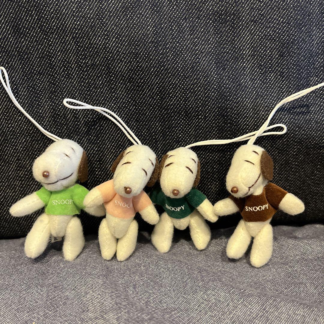 スヌーピー　BOING! ぬいぐるみストラップ PEANUTS】 ウサギオーバーオール スヌーピー / ウサギ