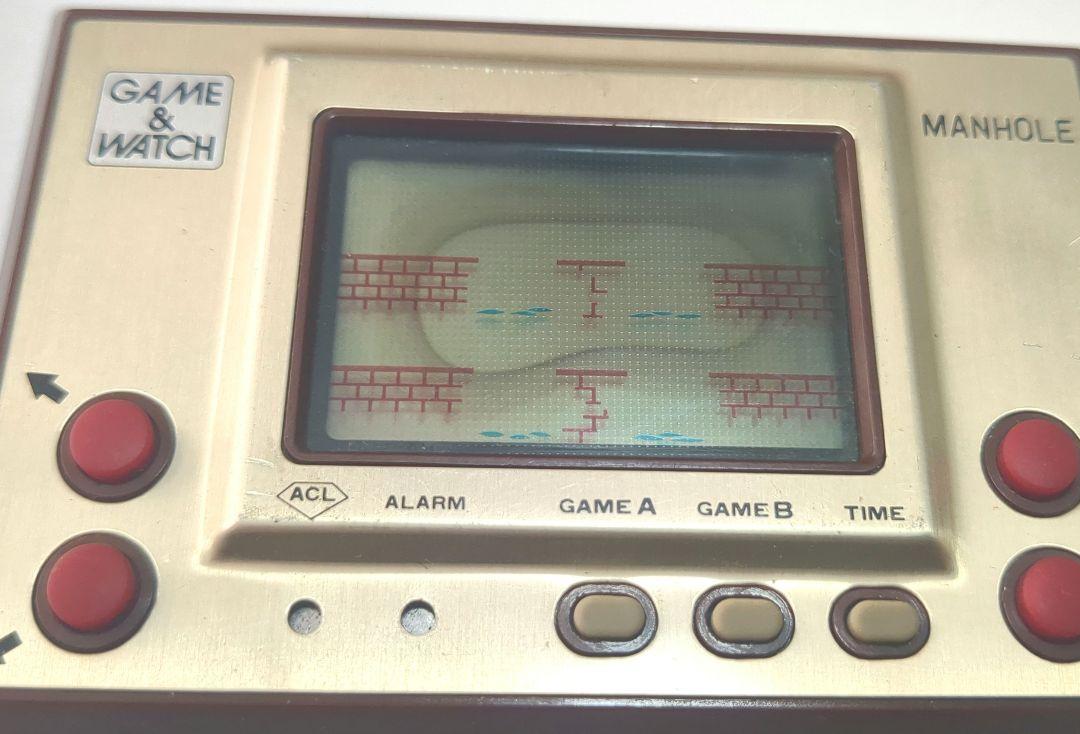 【訳あり品】ニンテンドー ゲーム&ウォッチ マンホール