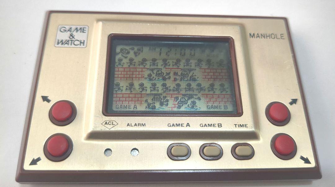 【訳あり品】ニンテンドー ゲーム&ウォッチ マンホール
