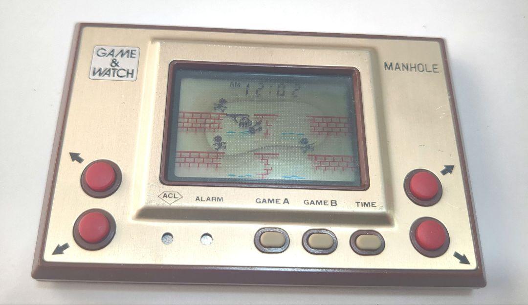 【訳あり品】ニンテンドー ゲーム&ウォッチ マンホール