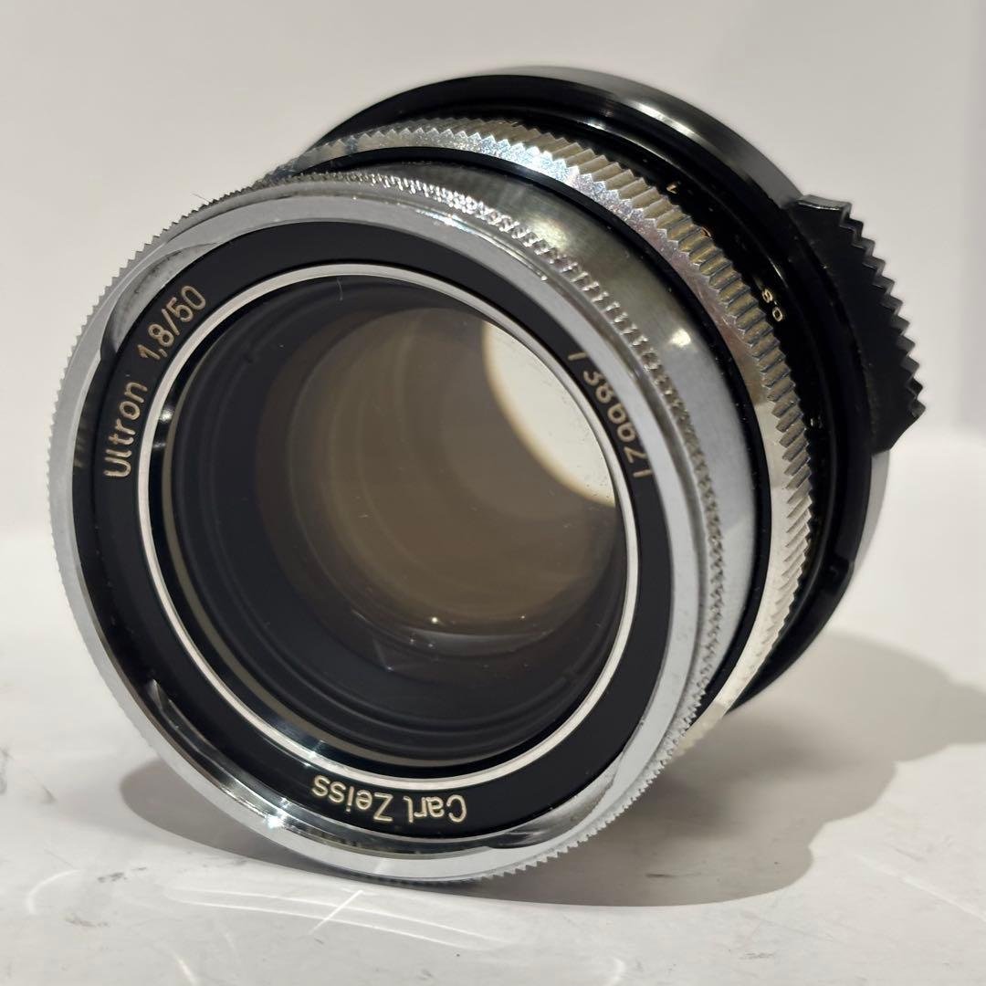 Carl Zeiss Ultron 50mm F1.8 M42 凹みウルトロンニコンFマウント・Carl Zeiss