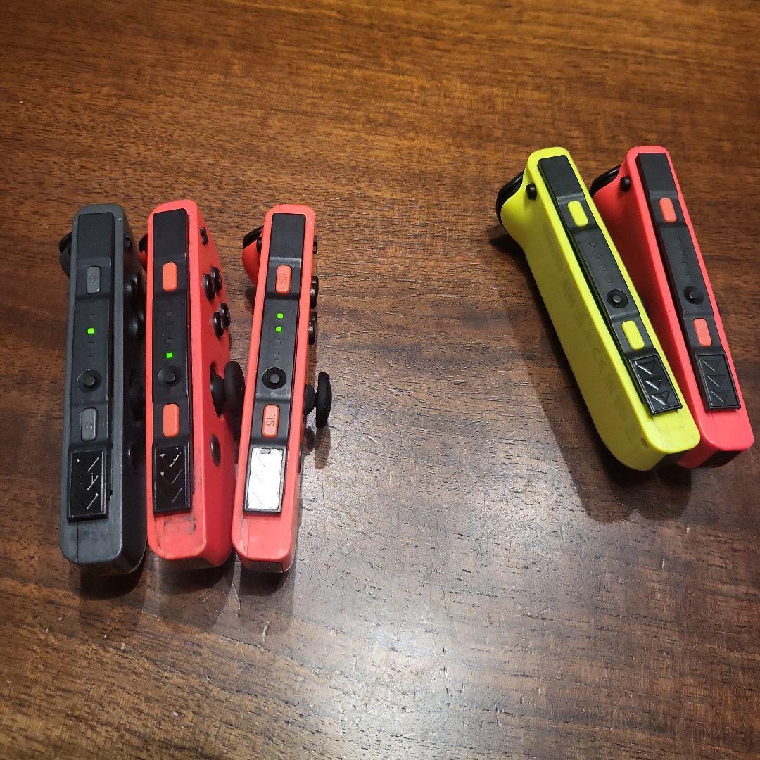 ニンテンドーSwitch コントローラー　5個　ジャンク品 Nintendo Switch Joy-Con コントローラー 5個 ジャンク - メルカリ
