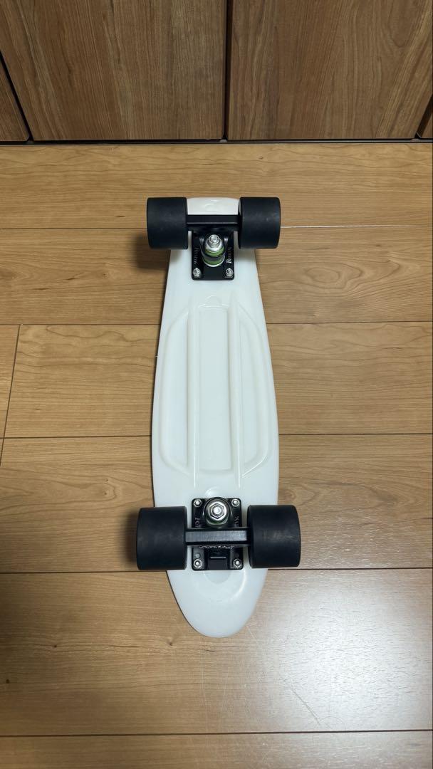 【美品】penny ペニースケートボード 22インチ 白