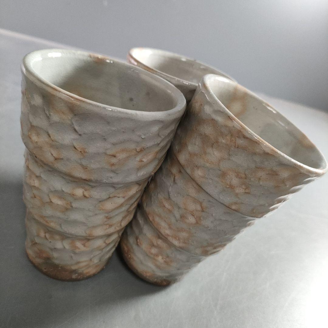 601-5/萩フリーカップ/湯呑/茶器/6客