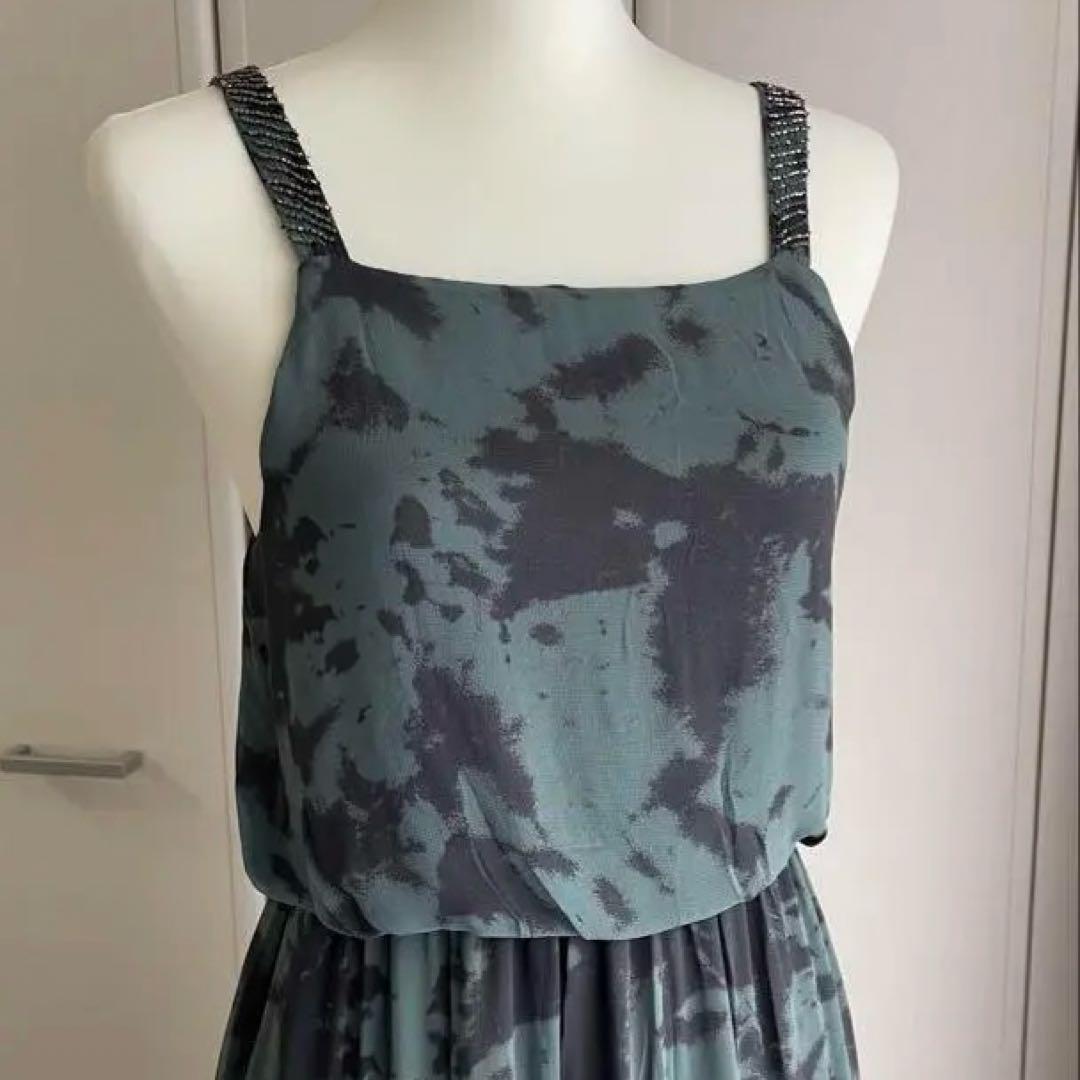【新品タグ付き】ZARA ザラ ビジューショルダー ワンピース XS