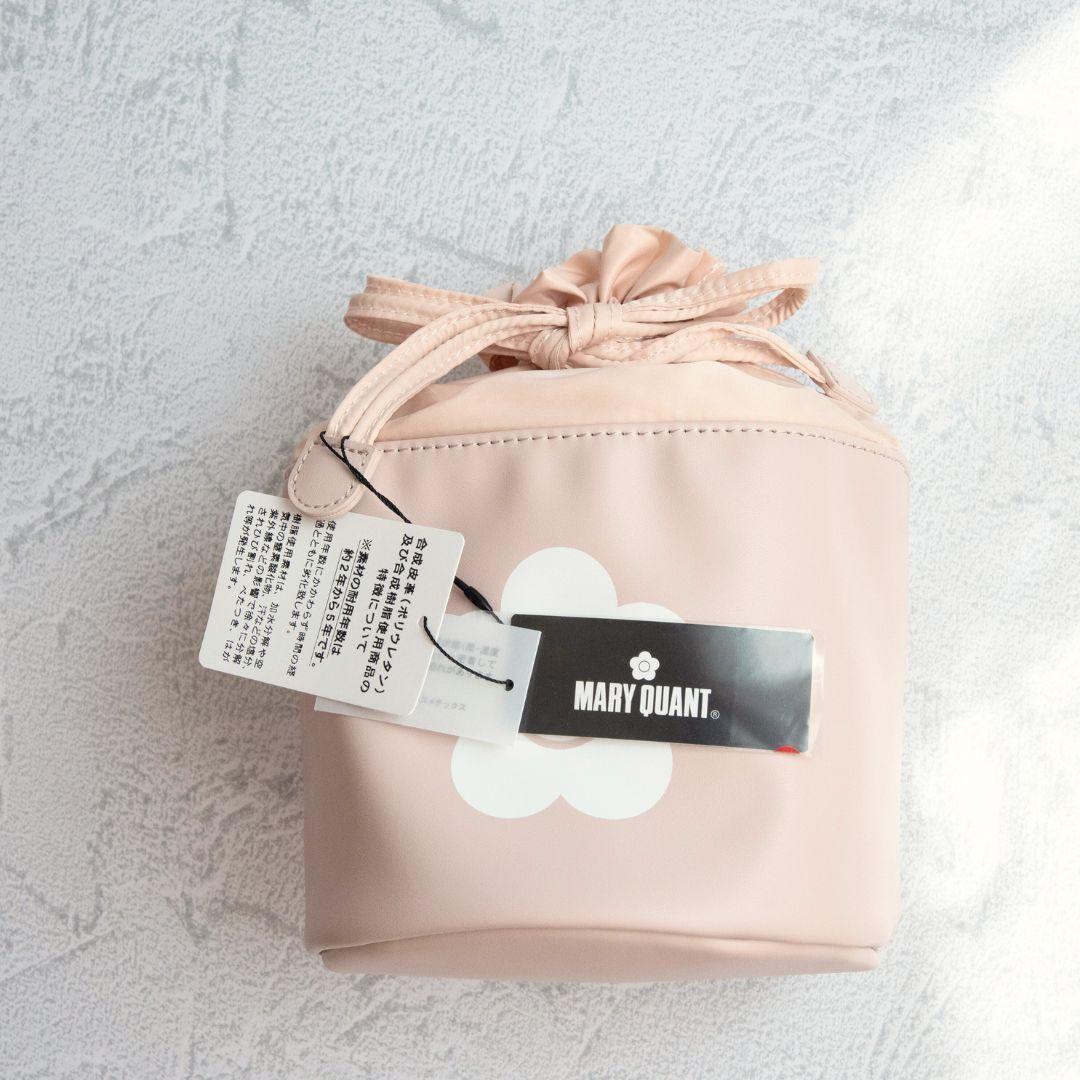 【美品】MARY QUANT トートバッグ 巾着ポーチ org.jpg