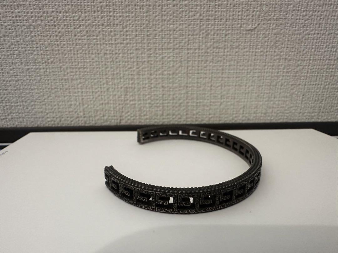ほぼ未使用 【GUCCI】 スクエアG ブレスレット バングル 箱あり 正規品