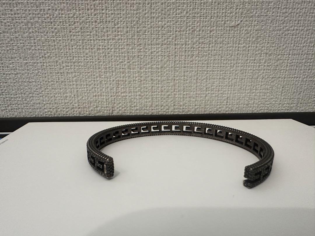 ほぼ未使用 【GUCCI】 スクエアG ブレスレット バングル 箱あり 正規品