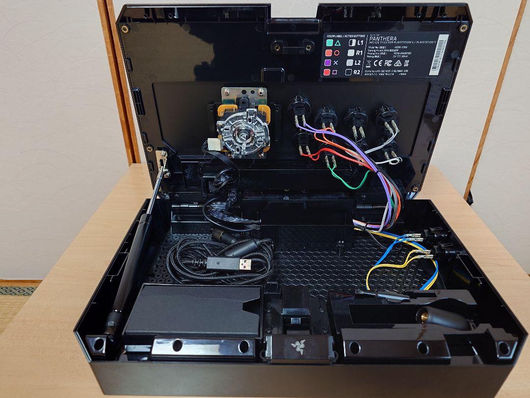 Razer Panthera リーメスボタン換装品