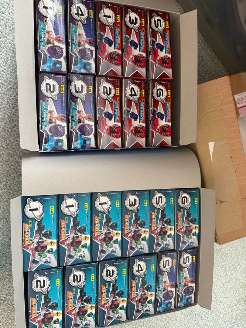 ミニプラ　宇宙戦隊キューレンジャーセット