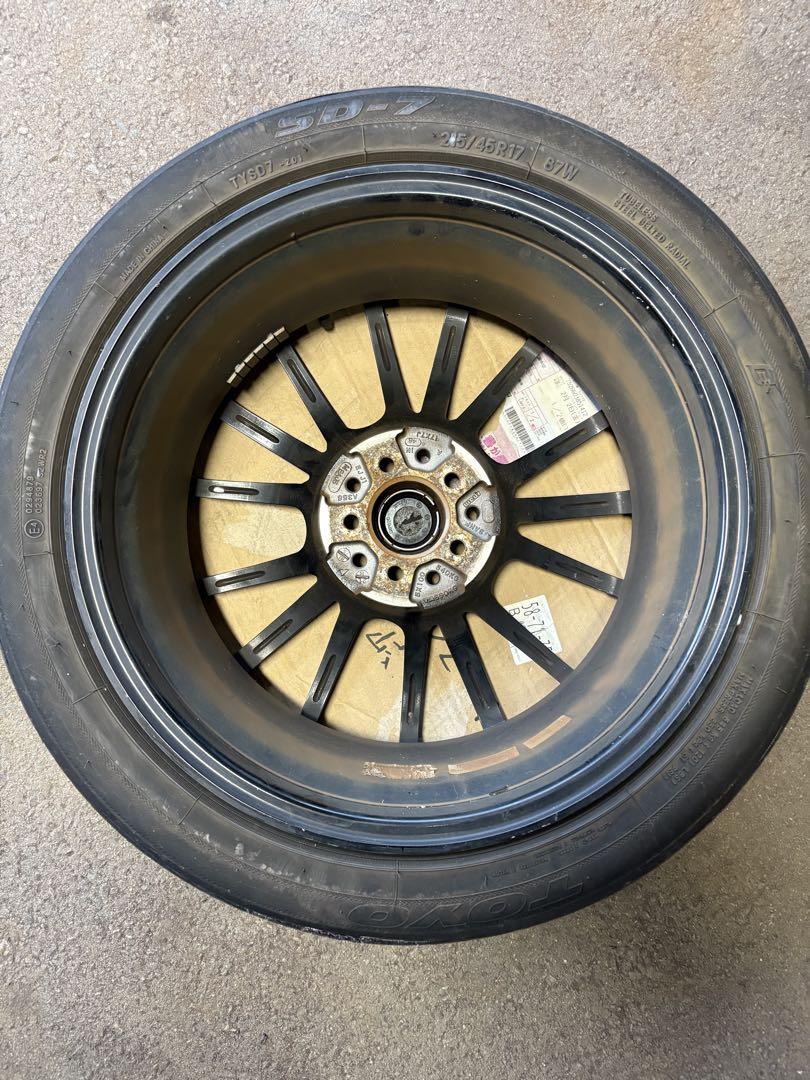 引取のみ weds SA-35R 17インチ 7J PCD100 5h