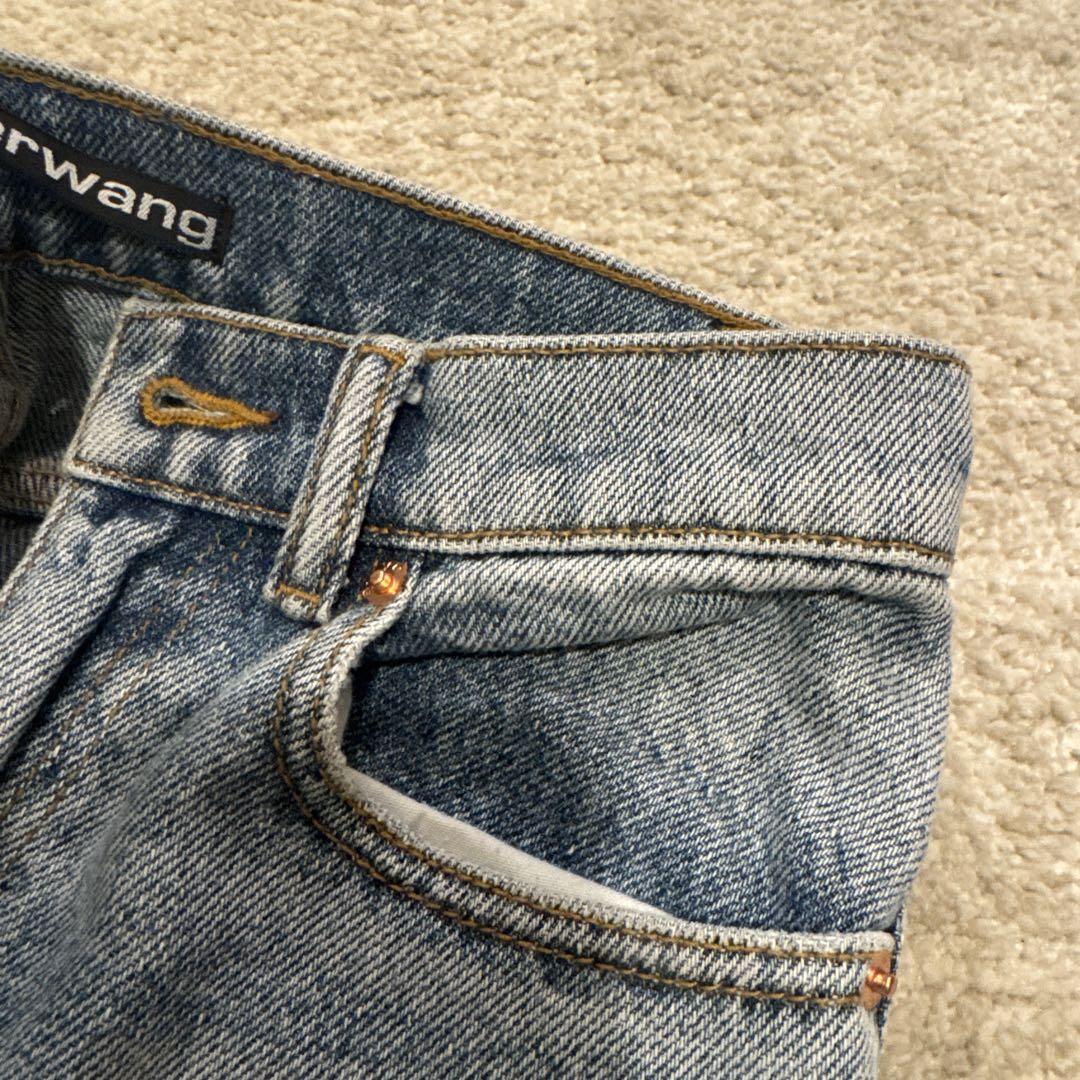 アレキサンダーワン alexander wang デニム 25サイズ ハイライズ