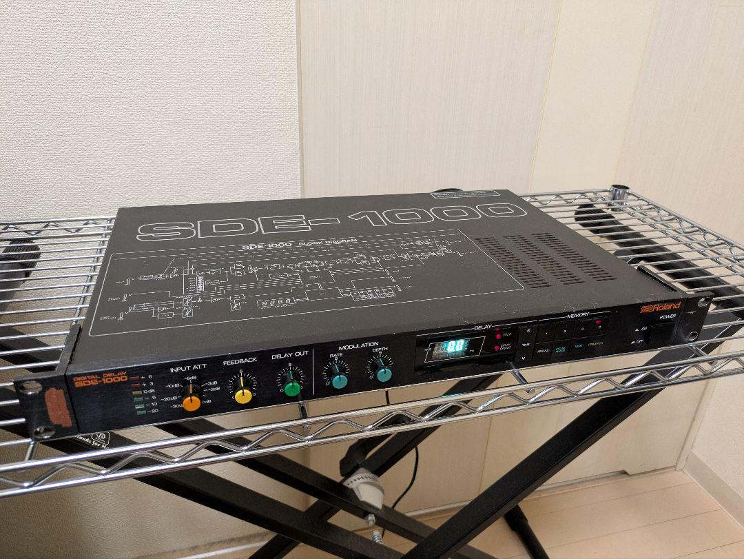 SDE-1000 デジタルディレイ【通電確認のみ・ジャンク】
