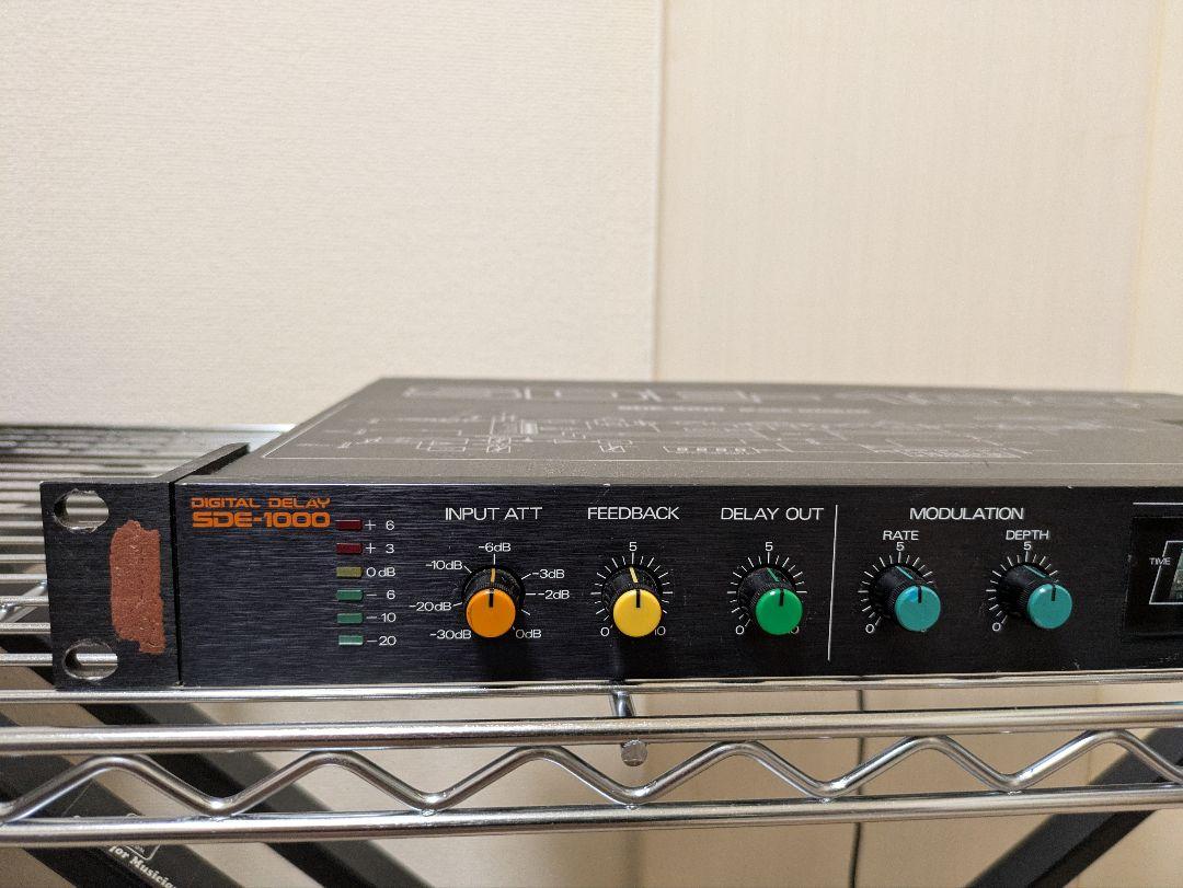 SDE-1000 デジタルディレイ【通電確認のみ・ジャンク】