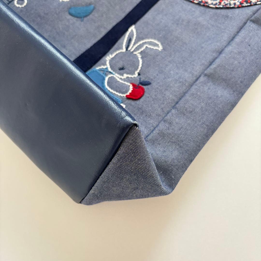 ファミリア　デニムバッグ