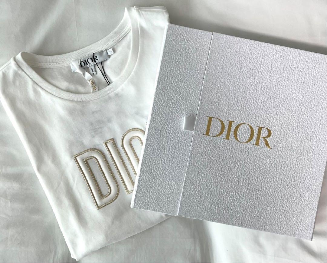 Dior ホワイト Tシャツ 新品タグ付き