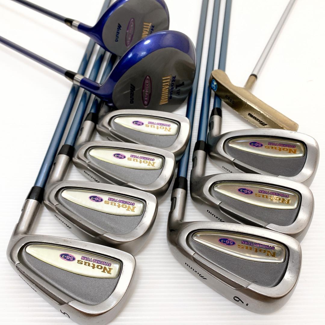 好評定番 レディース ゴルフ MIZUNO ミズノ Notus セット 10本 JMZWO-m89030978420 人気SALE大人気