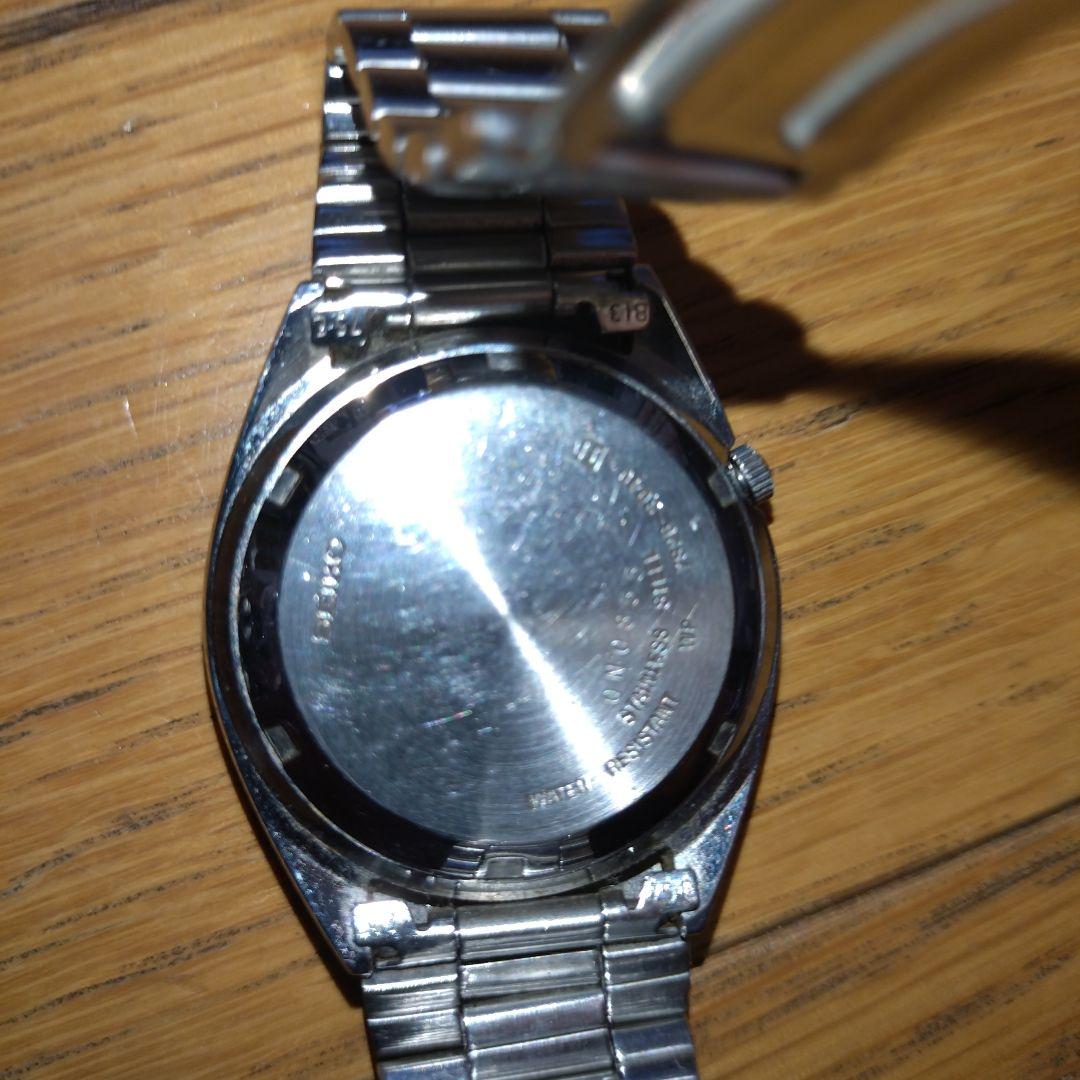 SEIKO 自動巻き 腕時計 黒