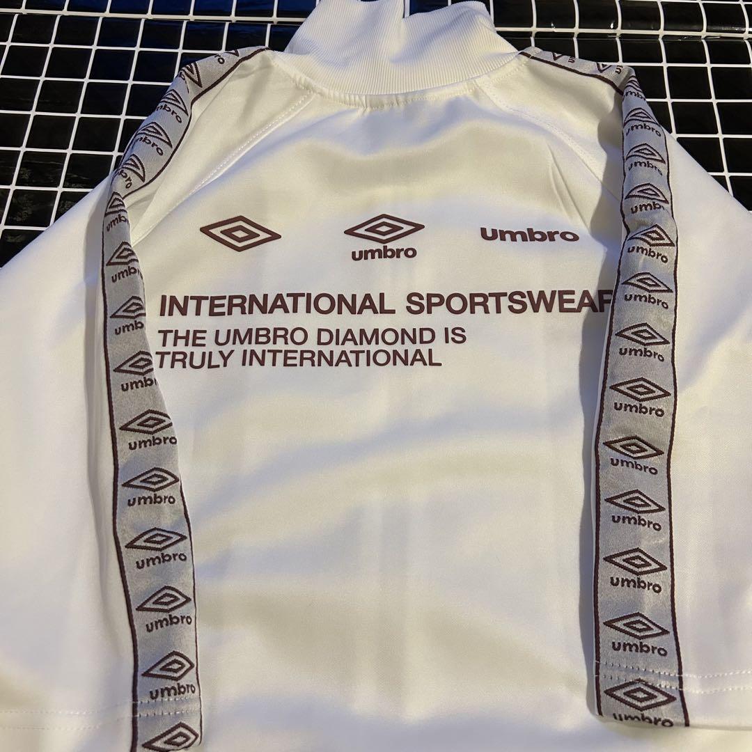 umbro short sleeve track jacket jersey