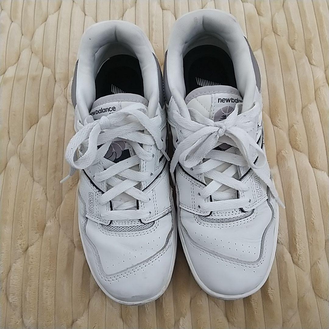 New Balance 550 ホワイト スニーカー　　23㌢