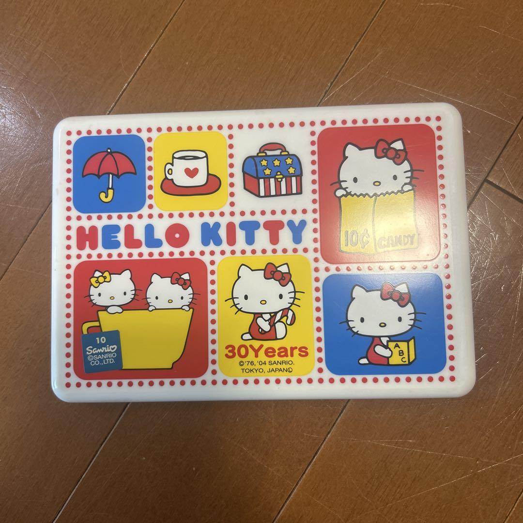 【レア】ハローキティ 3段 ランチボックス サンドイッチケース ハローキティ お弁当箱 サンドウィッチケース 30周年記念レア