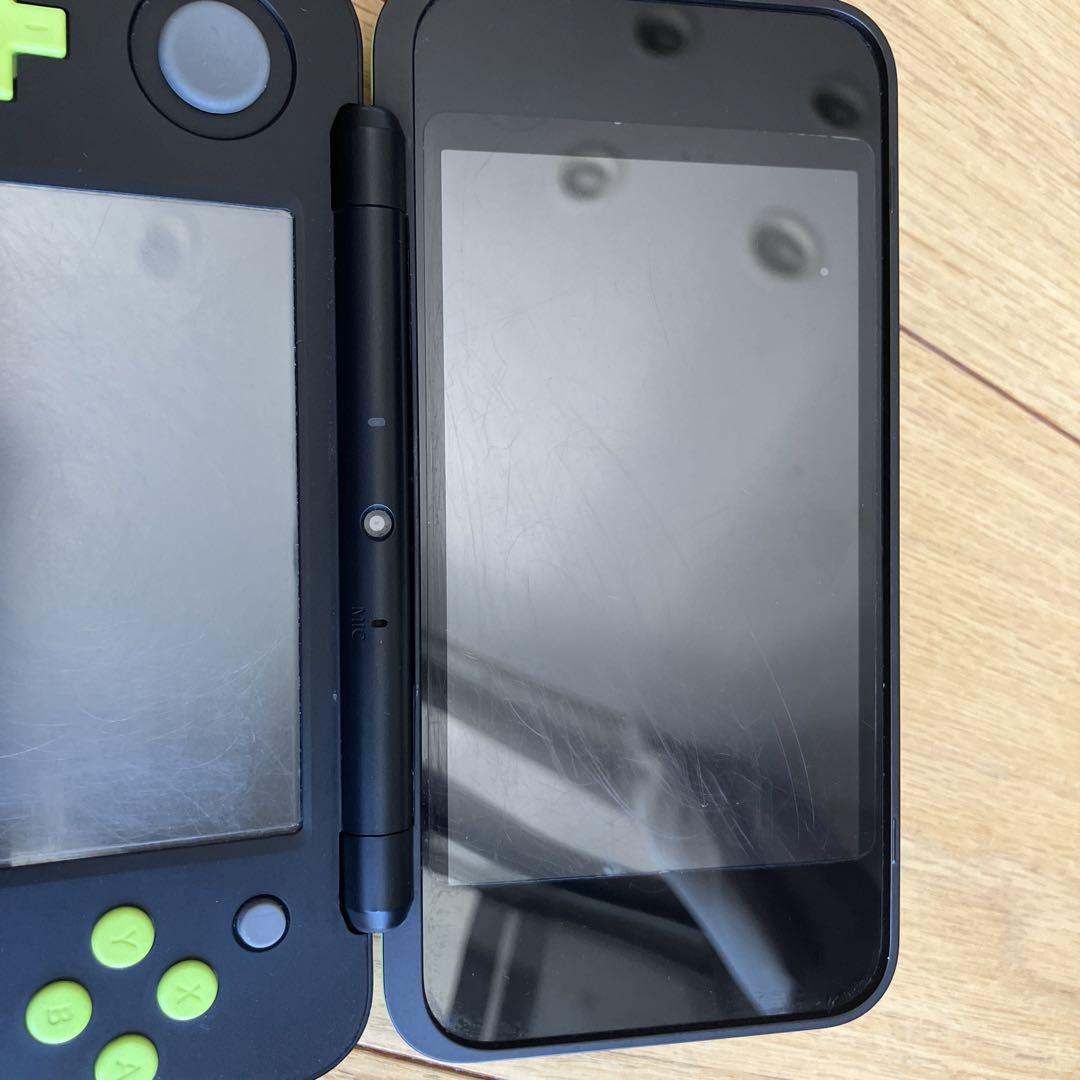 ニンテンドー2DS LL ライム×ブラック 任天堂 画像4