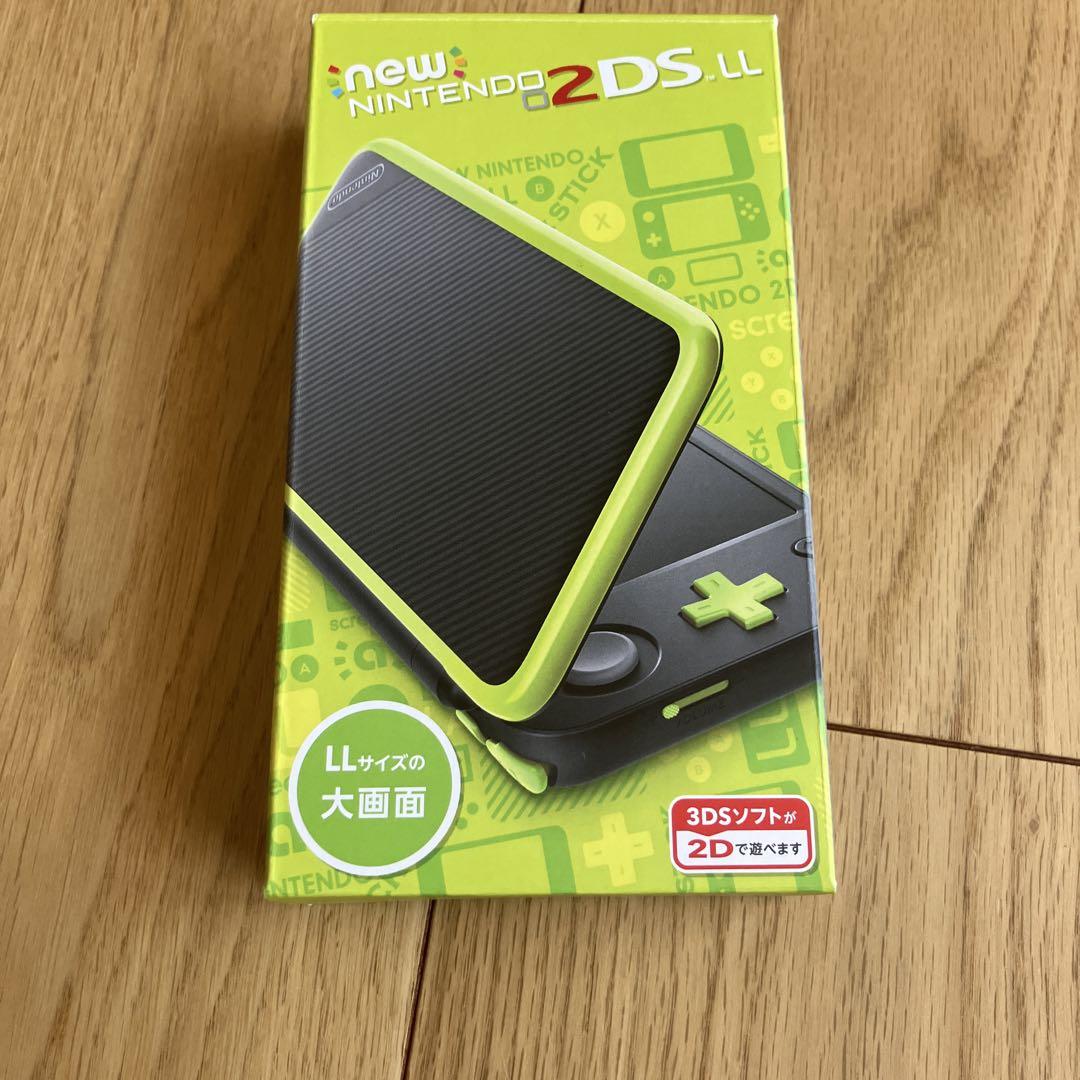 ニンテンドー2DS LL ライム×ブラック 任天堂 画像5