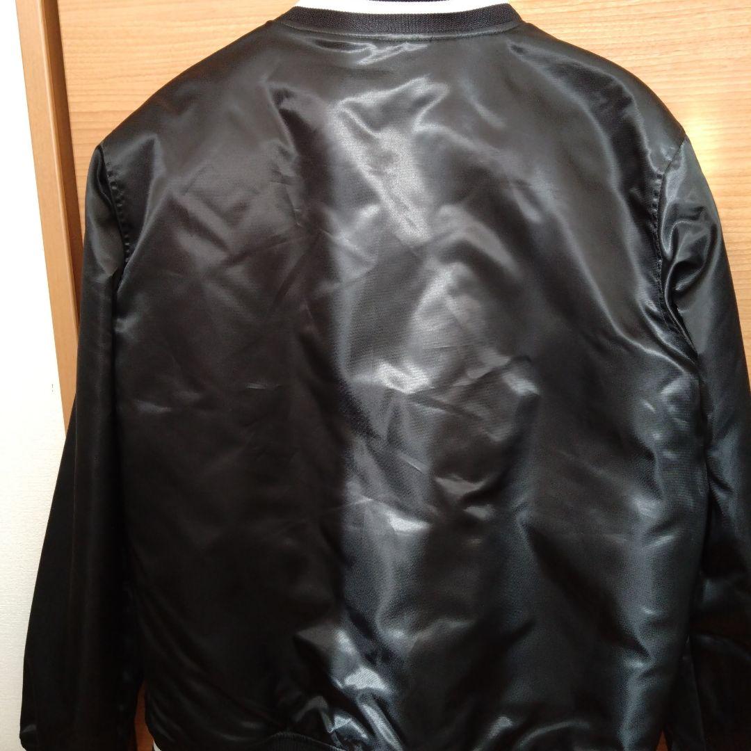 美品　RAIDERS スタジャン ブラックジャケット