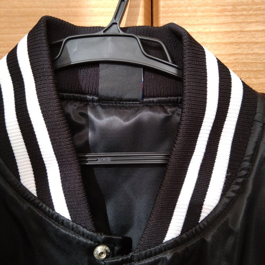 美品　RAIDERS スタジャン ブラックジャケット