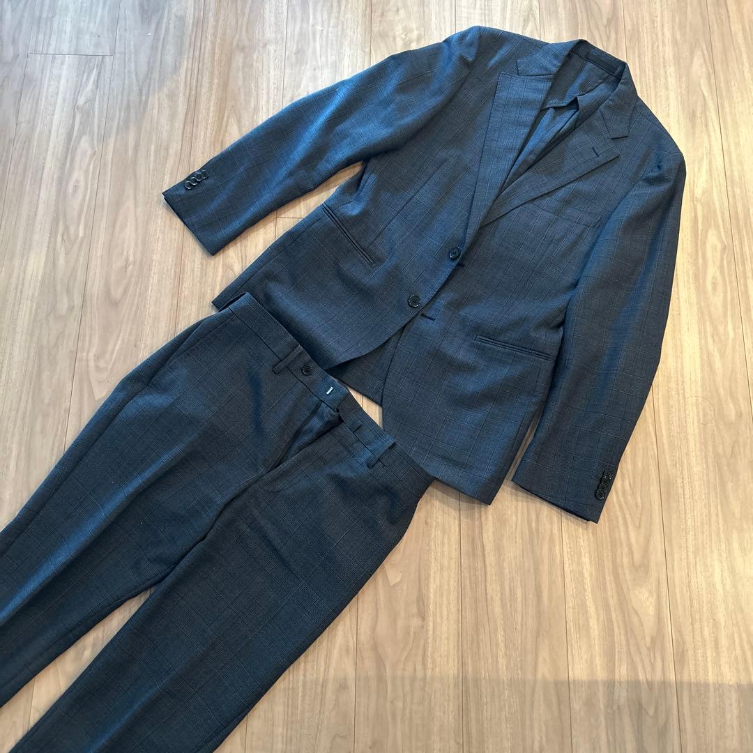 マッキントッシュフィロソフィー セットアップ ネイビー チェック 40RL MACKINTOSH PHILOSOPHY