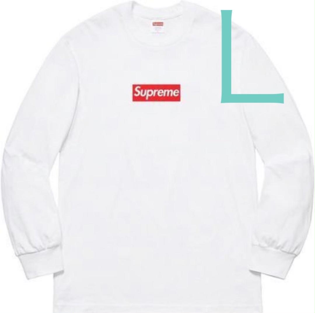 保証書付】 Supreme Box Logo L/S Tee ボックスロゴ ロンT 長袖 L:正規販売店 保証書付】 Supreme Box Logo L/S Tee ボックスロゴ ロンT 長袖 L:正規販売店