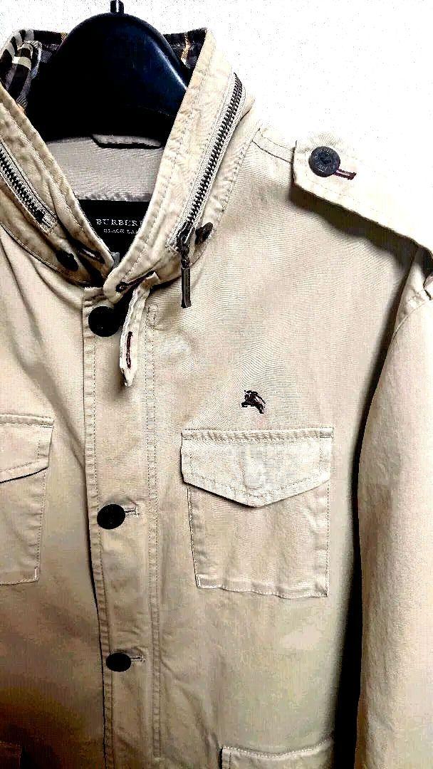 BURBERRY BLACK LABEL バーバリー ミリタリージャケット