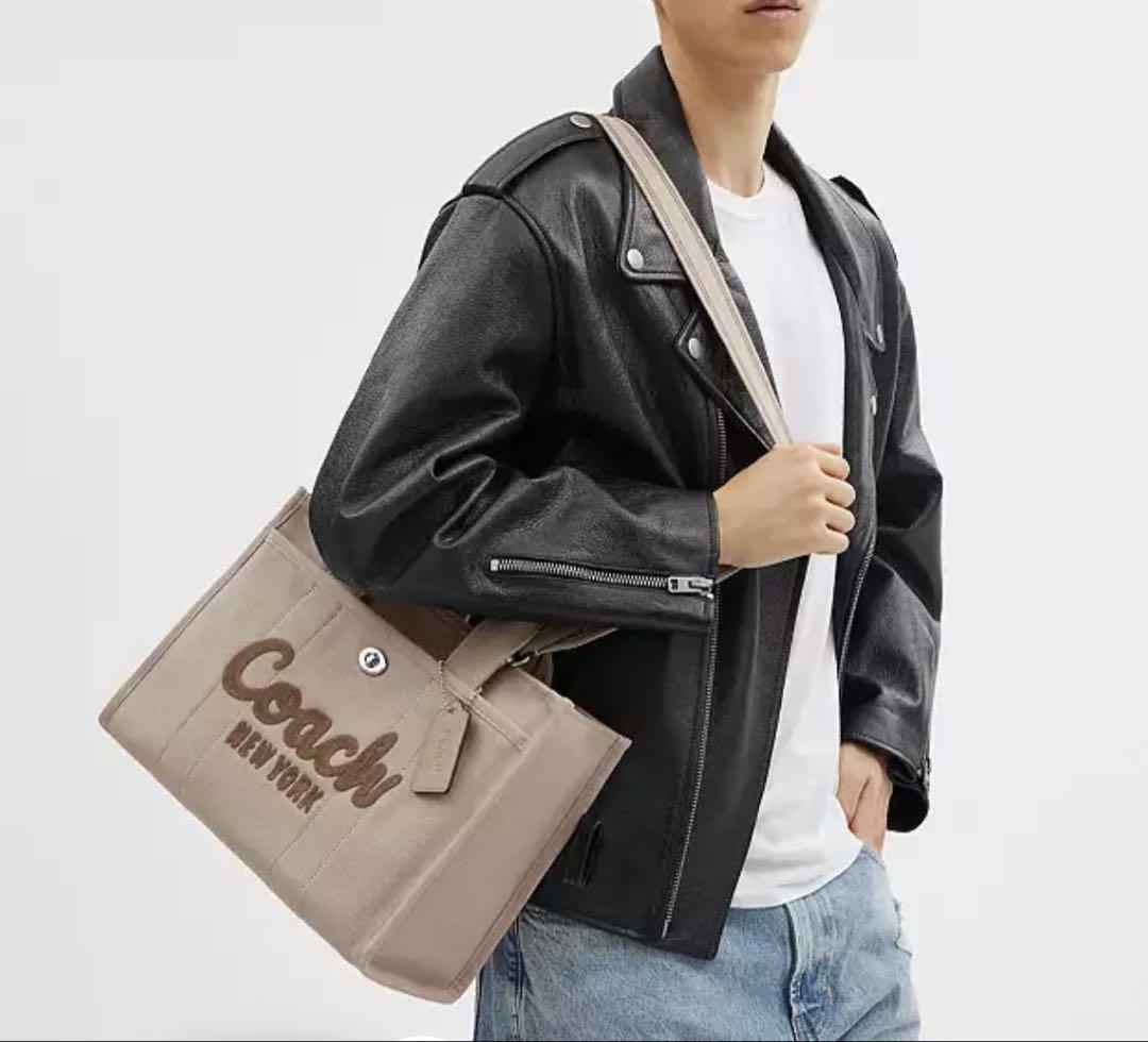新品COACH コーチ ハンドバッグ カーゴ トート ショルダーバッグ　ベージュ