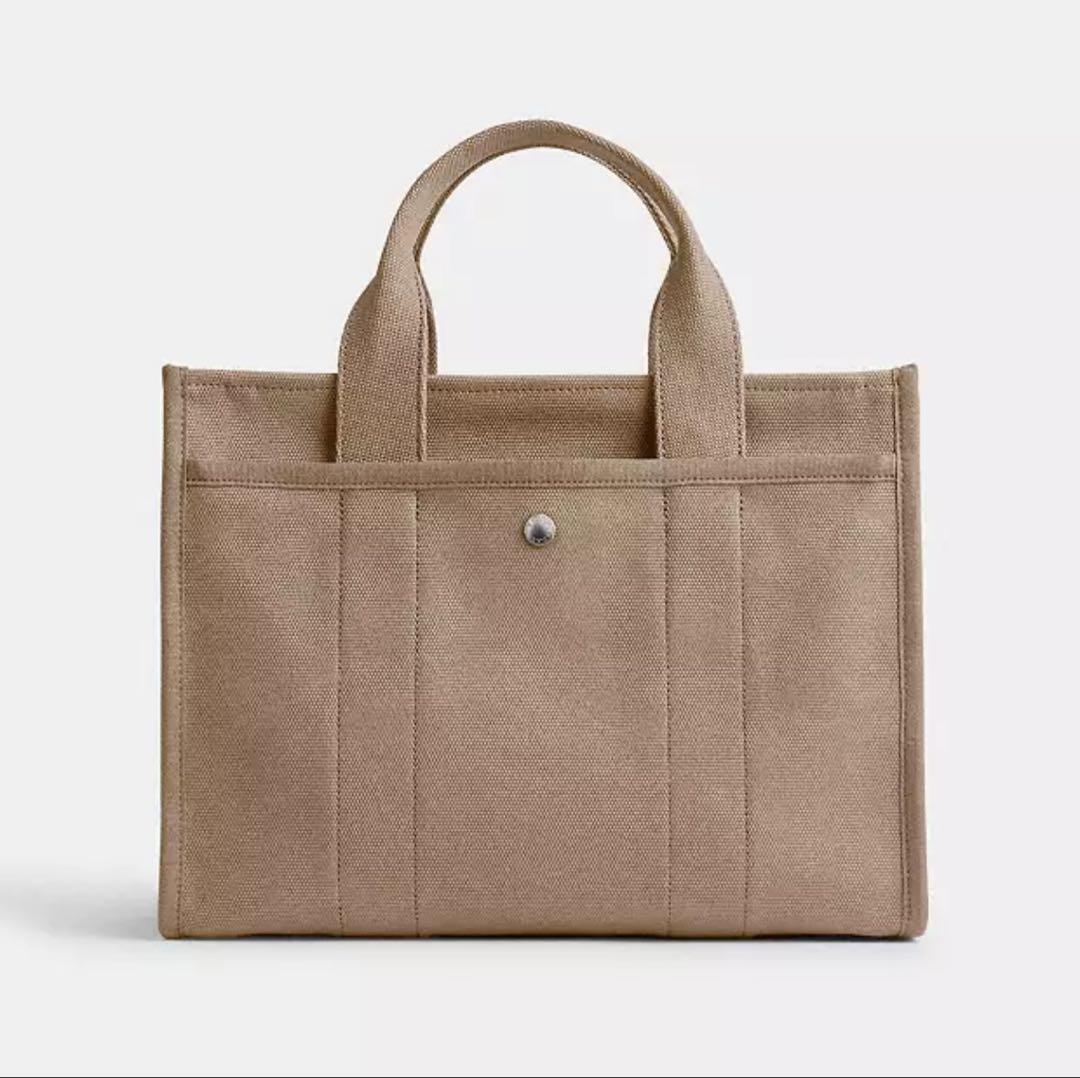 新品COACH コーチ ハンドバッグ カーゴ トート ショルダーバッグ　ベージュ