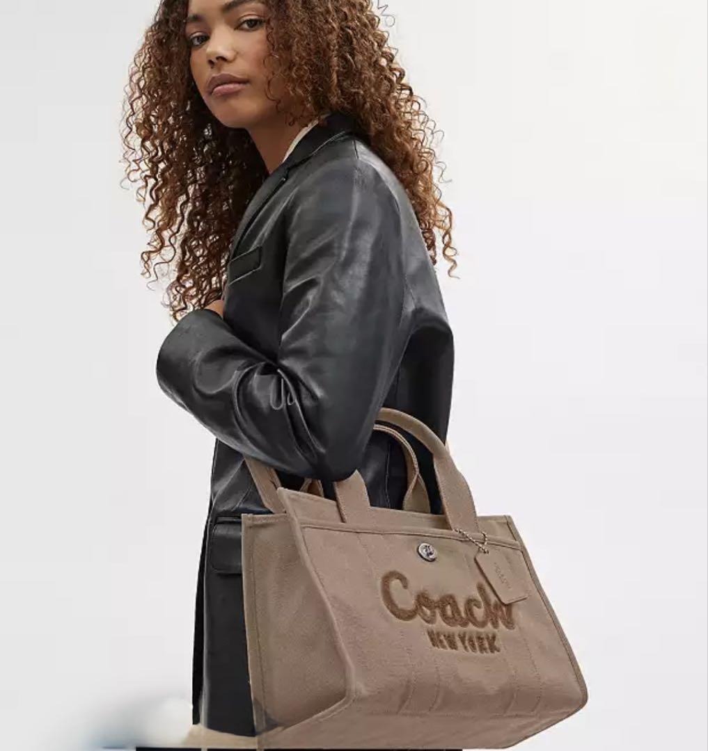 新品COACH コーチ ハンドバッグ カーゴ トート ショルダーバッグ　ベージュ