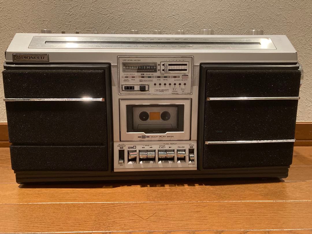 ジャンク品 パイオニア ランナウェイ ラジカセ SK-95 部品取りなどにPioneer